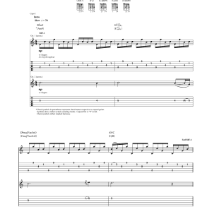 Colbie Caillat Try Musik Noten - Guitar Chords/Lyrics - 163883-0