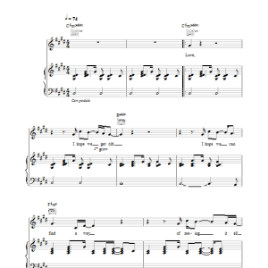 Coldplay Easy To Please Musik Noten - Piano, Vocal & Guitar Chords - 38006-0
