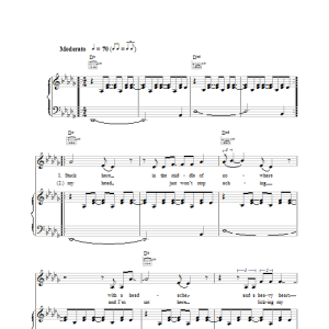Coldplay Help Is Round The Corner Musik Noten - Piano, Vocal & Guitar Chords - 38008-0