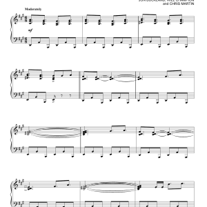 Coldplay Magic [Jazz version] Musik Noten - Piano Solo - 161920-0