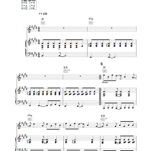 Coldplay Moses Musik Noten - Piano, Vocal & Guitar Chords - 26772-0