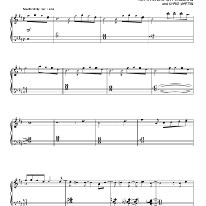 Coldplay Trouble [Jazz version] Musik Noten - Piano Solo - 161924-0
