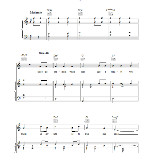 Cole Porter Allez-Vous En, Go Away Musik Noten - Piano, Vocal & Guitar Chords - 38249-0