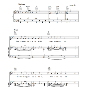 Cole Porter C'est Magnifique Musik Noten - Piano, Vocal & Guitar Chords - 38231-0