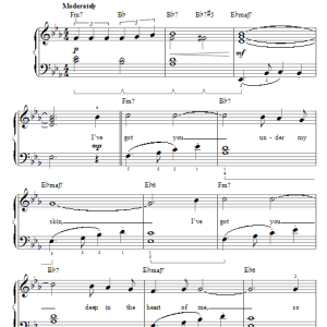 Cole Porter I've Got You Under My Skin (arr. Phillip Keveren) Musik Noten - Easy Piano - 55909-0