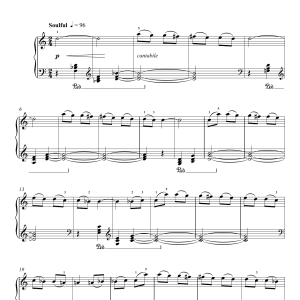Colin Matthews Aria (From Six Tunes For Lucy) Musik Noten - Piano Solo - 119023-0