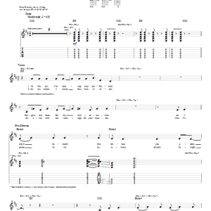 Collective Soul Why Pt. 2 Musik Noten - Guitar Tab - 64318-0