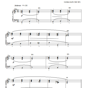 Cornelius Gurlitt Theme With Variation, From Op.228 Musik Noten - Piano Solo - 46210-0