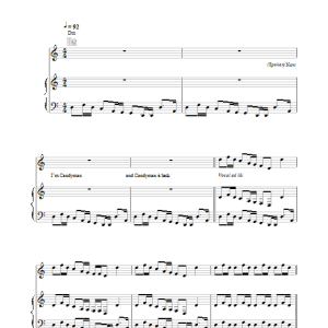 Cornershop Candyman Musik Noten - Piano, Vocal & Guitar Chords - 17096-0