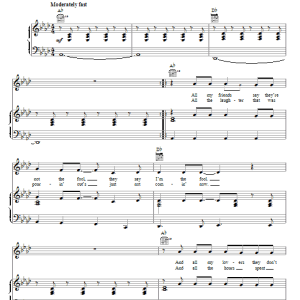 Cory Chisel And The Wandering Sons What Do You Need Musik Noten - Piano, Vocal & Guitar Chords - 74705-0