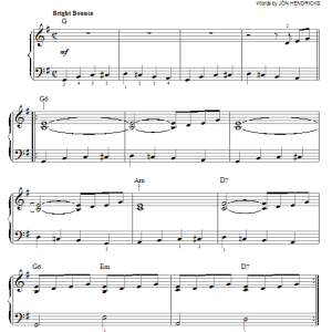 Count Basie Jumpin' At The Woodside Musik Noten - Easy Piano - 99305-0