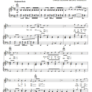 Counting Crows Insignificant Musik Noten - Piano, Vocal & Guitar Chords - 67837-0