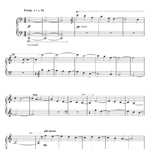 Craig Armstrong Hush Musik Noten - Piano Solo - 105236-0