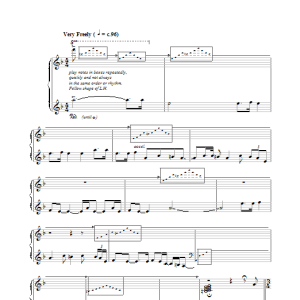 Craig Armstrong Weather Storm Musik Noten - Piano Solo - 32895-0