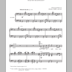 Craig Curry A Cuban Carol Musik Noten - SATB Choir - 153960-0