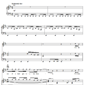 Craig Morgan International Harvester Musik Noten - Piano, Vocal & Guitar Chords - 63444-0
