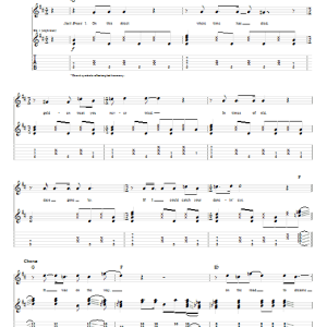 Cream Deserted Cities Of The Heart Musik Noten - Guitar Tab - 56054-0