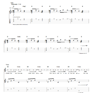 Cream Pressed Rat And Warthog Musik Noten - Guitar Tab - 55892-0