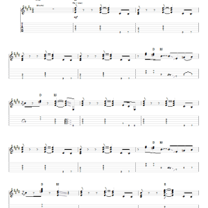 Cream Toad Musik Noten - Guitar Tab - 56056-0