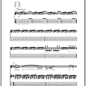 Creed Ode Musik Noten - Guitar Tab - 99903-0