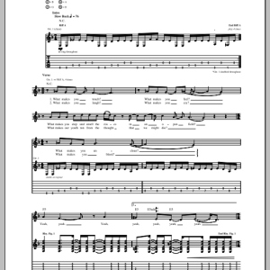 Creed Wrong Way Musik Noten - Guitar Tab - 99883-0