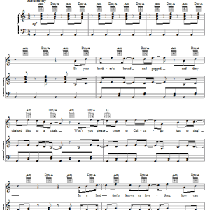 Crosby, Stills & Nash Chicago Musik Noten - Piano, Vocal & Guitar Chords - 20463-0