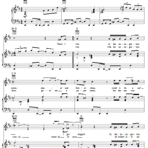 Crosby, Stills & Nash Immigration Man Musik Noten - Piano, Vocal & Guitar Chords - 31721-0