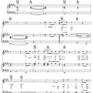 Crosby, Stills & Nash Turn Back The Pages Musik Noten - Piano, Vocal & Guitar Chords - 31725-0