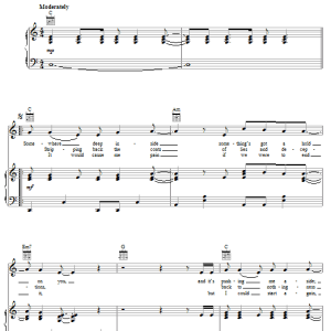 Crowded House Better Be Home Soon Musik Noten - Guitar Chords/Lyrics - 118299-0