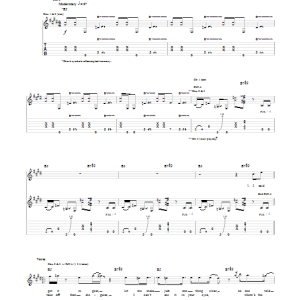 Cry Of Love Pretty As You Please Musik Noten - Guitar Tab - 89289-0