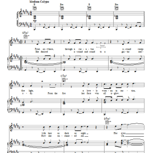 Curtis Mayfield Gypsy Woman Musik Noten - Piano, Vocal & Guitar Chords - 96083-0