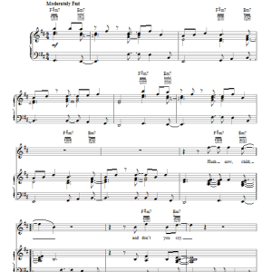 Curtis Mayfield Move On Up Musik Noten - Piano, Vocal & Guitar Chords - 96095-0