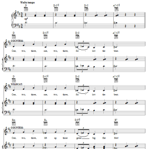 Cy Coleman Dancing On My Tippy Tippy Toes Musik Noten - Piano, Vocal & Guitar Chords - 59689-0
