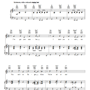 Cy Coleman I've Got Your Number Musik Noten - Piano, Vocal & Guitar Chords - 28767-0