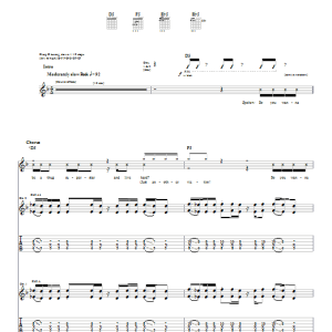 Cypress Hill Just Another Victim Musik Noten - Guitar Tab - 23261-0