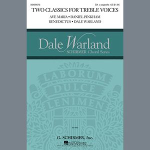 Dale Warland Two Classics For Treble Voices Musik Noten - 2-Part Choir - 154897-thumbnail