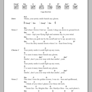 Damien Dempsey Your Pretty Smile Musik Noten - Guitar Chords/Lyrics - 108950-0