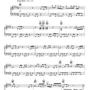 Dan Foliart Home Improvement Musik Noten - Piano, Vocal & Guitar Chords - 27338-0