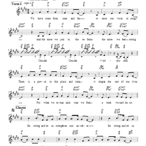 Dan Nichols Chazak Musik Noten - Lead Sheet / Fake Book - 65959-0