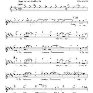 Dan Nichols If I'm Not For Me Musik Noten - Lead Sheet / Fake Book - 66169-0