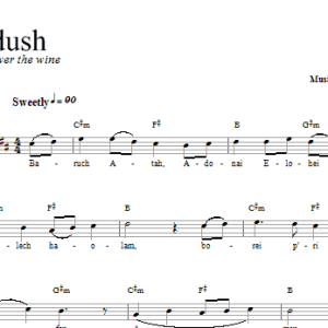 Dan Nichols Kiddush Musik Noten - Lead Sheet / Fake Book - 66588-0