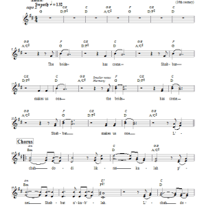 Dan Nichols L'cha Dodi Musik Noten - Lead Sheet / Fake Book - 66144-0