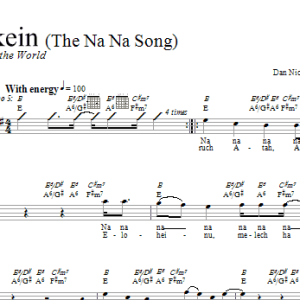 Dan Nichols L'takein (The Na Na Song) Musik Noten - Lead Sheet / Fake Book - 66574-0