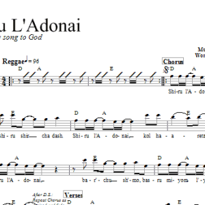 Dan Nichols Shiru L'Adonai Musik Noten - Lead Sheet / Fake Book - 66224-0