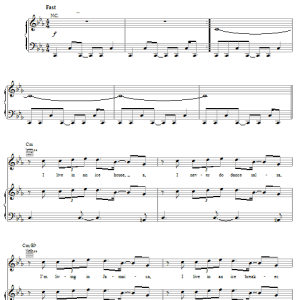 Daniel Bedingfield Friday Musik Noten - Piano, Vocal & Guitar Chords - 24942-0