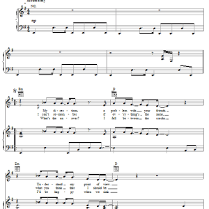 Daniel Powter Give Me Life Musik Noten - Piano, Vocal & Guitar Chords - 56300-0