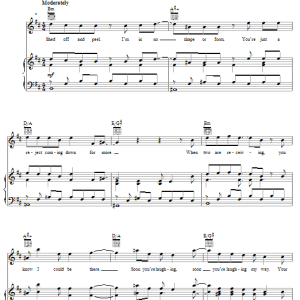 Daniel Powter Lost On The Stoop Musik Noten - Piano, Vocal & Guitar Chords - 56304-0