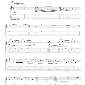 Danny Elfman Farewell Musik Noten - Guitar Tab - 20728-0