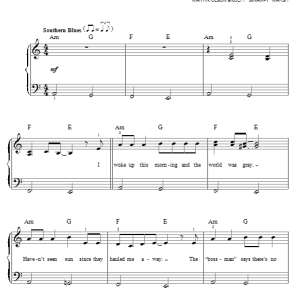 Danny Jacob Chains On Me Musik Noten - Easy Piano - 88433-0