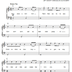 Danny Jacob Gitchee Gitchee Goo Musik Noten - Easy Piano - 88420-0